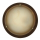 ARGUS 41119/36 TERRA  MURANO přisazené svítidlo dřevo - 36 cm